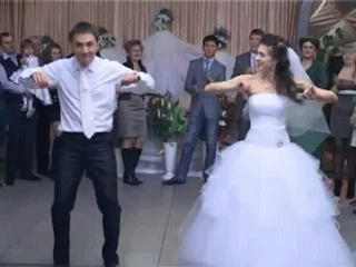 Зажигательный свадебный танец